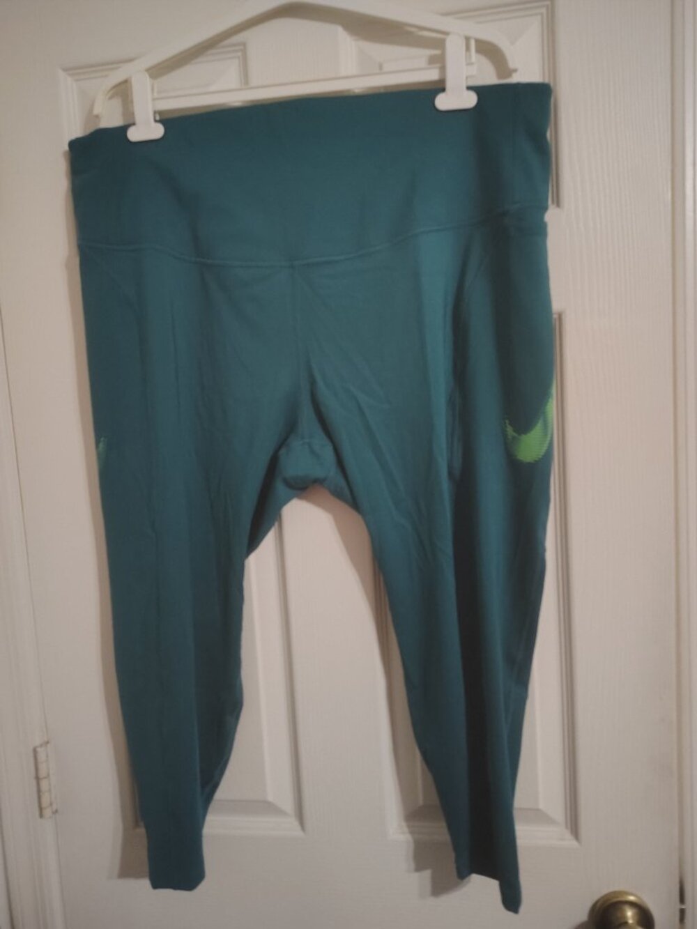 Nike Athletic Leggings with Pockets Blue 3X